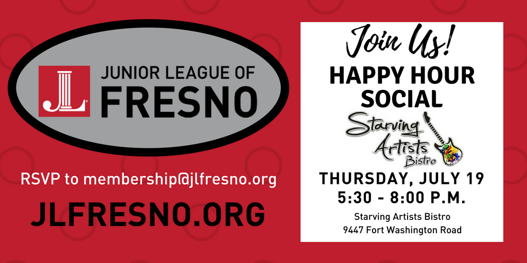 JLFresno's tweet photo. Meet the #unstoppable women of Junior League of Fresno at a social this Thursday, July 19 @SABFresno #jlfresno https://t.co/9Shccto9P7