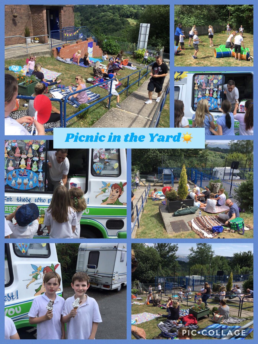 Great afternoon enjoying a picnic in the yard. Many thanks to our wonderful PTA for our ice-cream treat #ccpcommunity #ccpfun #ccppta