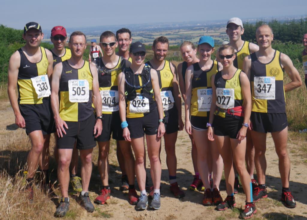 Viking Chase Fell Race - Successful day on the moors. 1st, 2nd and 3rd in Mens race, 2nd and 3rd in Ladies plus both team prizes.