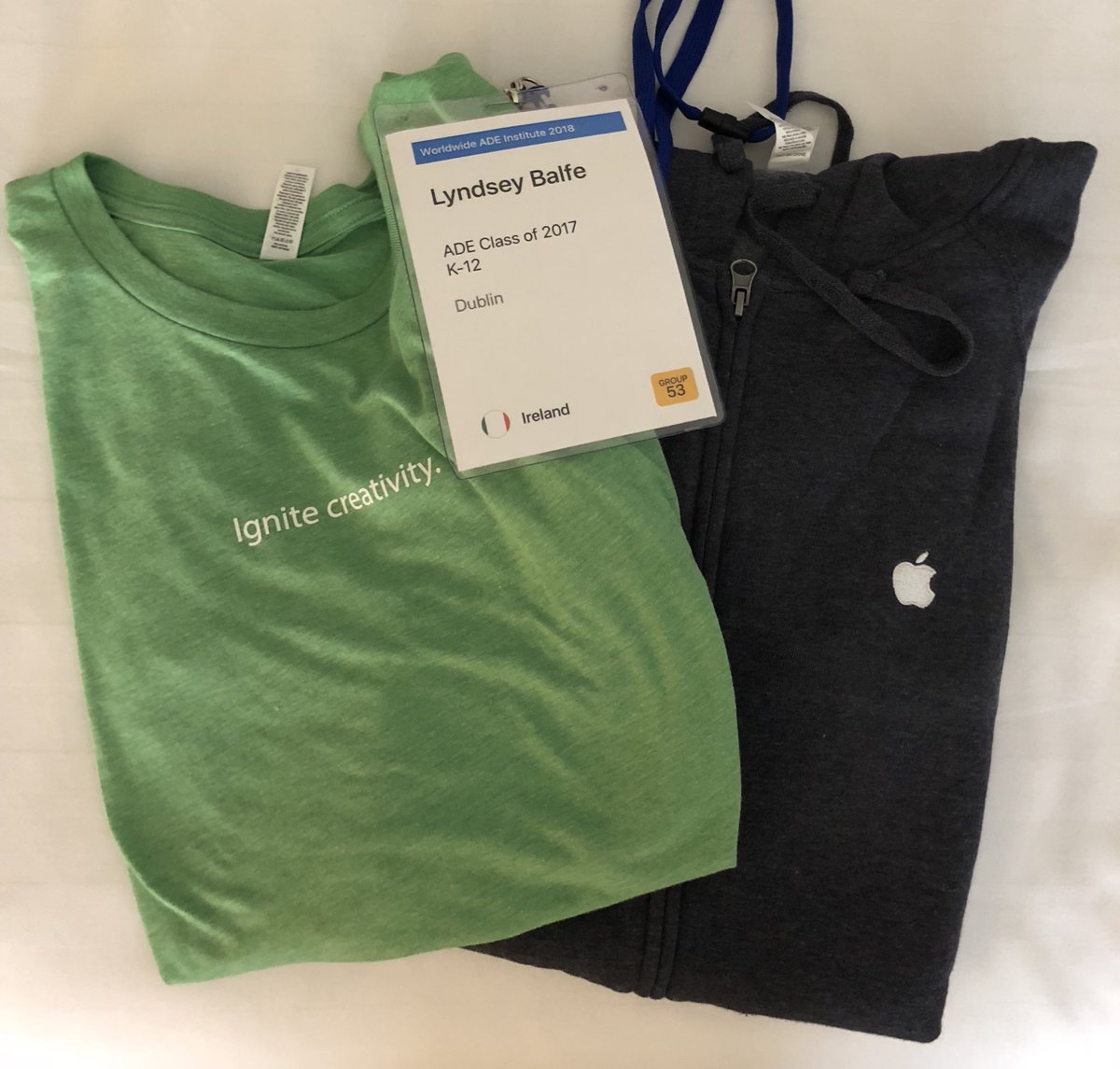 LyndseyBalfe's tweet image. Really excited for the #WWADE2018 can’t wait to collaborate with other ADE’s from around the world. #AppleADEChat