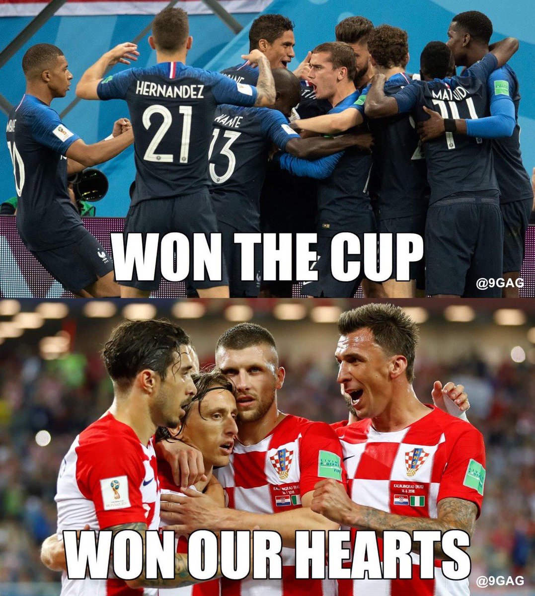 SHOUT SA On Twitter France Won The Cup Croatia Won Our Hearts