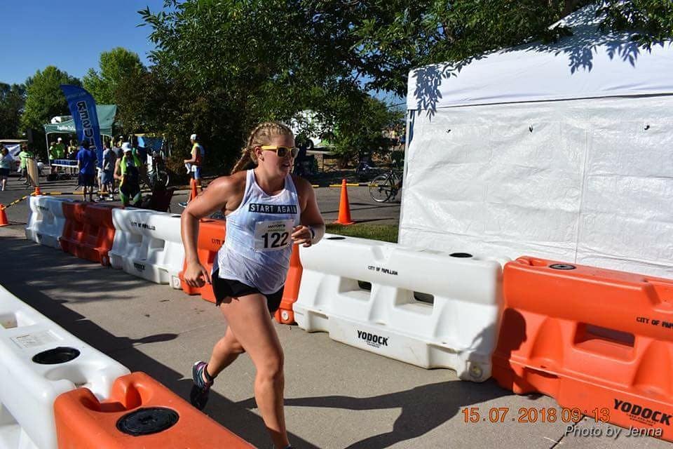 haleypalmer37's tweet image. Why be good at 1 sport when you can be average at 3? 🏊🚴🏃🏼