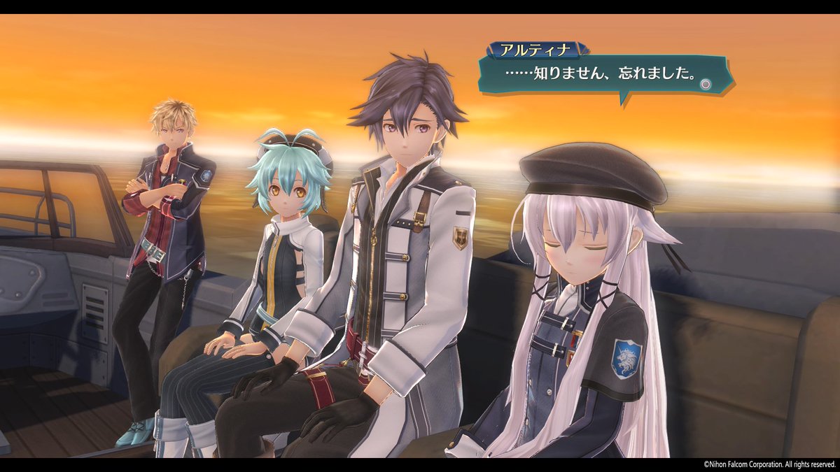 Miron 照れてるアルティナ可愛い 閃の軌跡3 Ps4share T Co 8f9vselehe Twitter