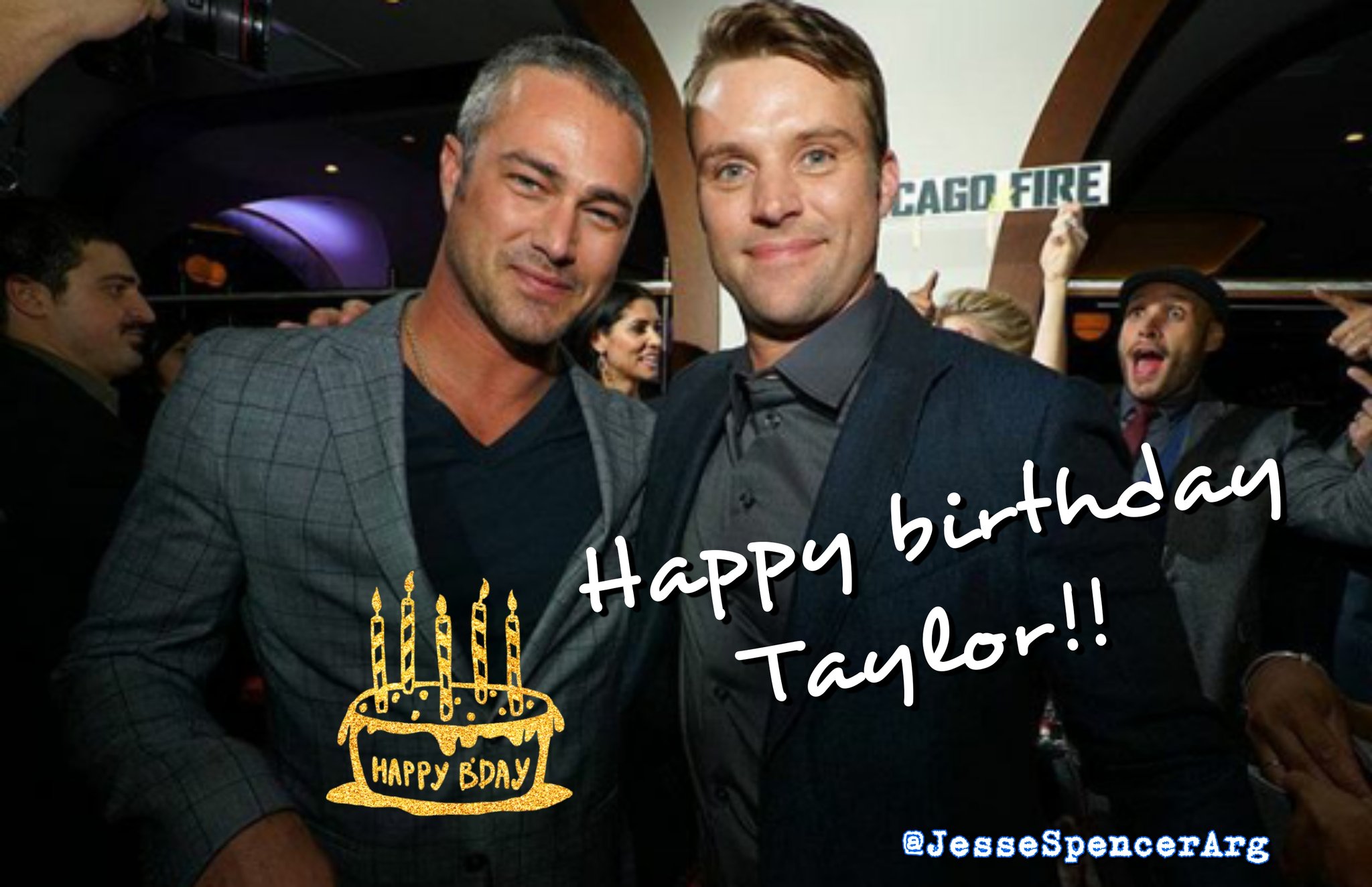 Happy birthday Taylor Kinney!!   