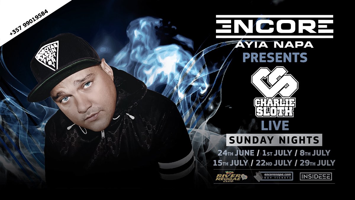 <a href="/CharlieSloth/">Charlie Sloth</a> #tonight #ayianapa #encorenapa