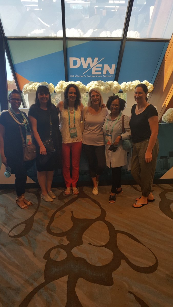 Great to meet some of our entrepreneurs from South Africa &amp; Australia <a href="/angelaefox/">Angela Fox</a> #DWEN @DellInnovators