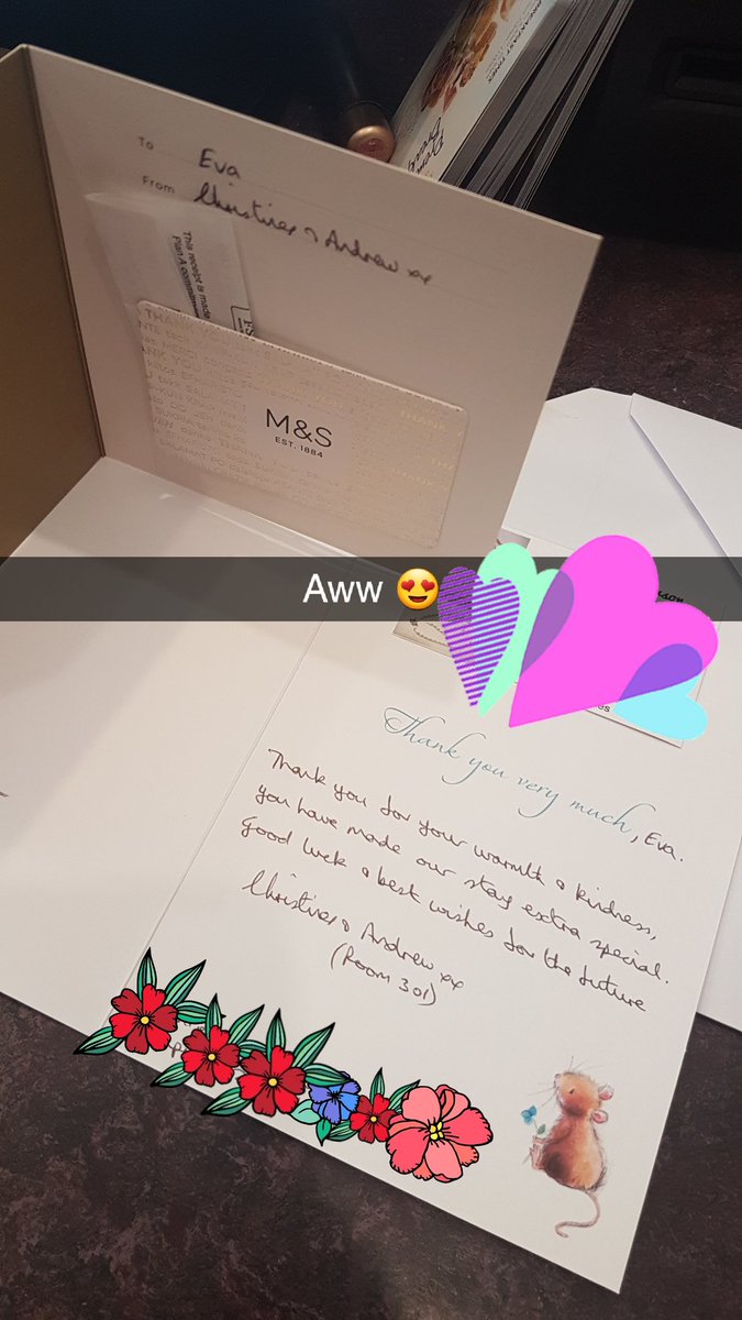 Little gift of my fave guest 😍🤩💖