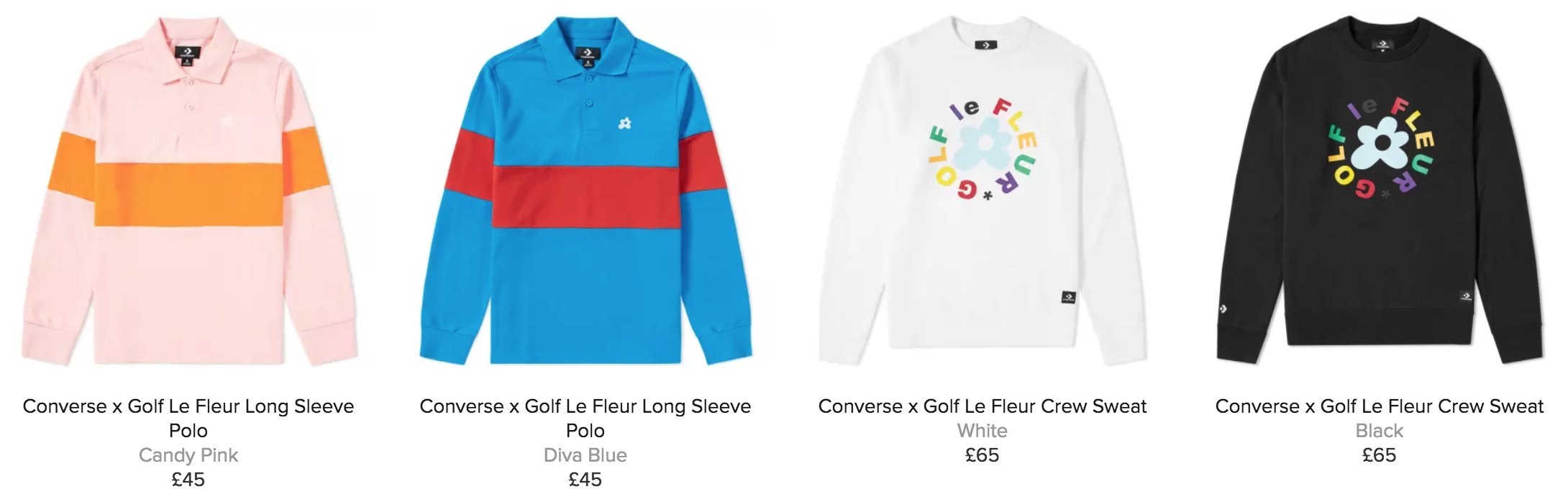 Converse x golf le fleur end clothing online