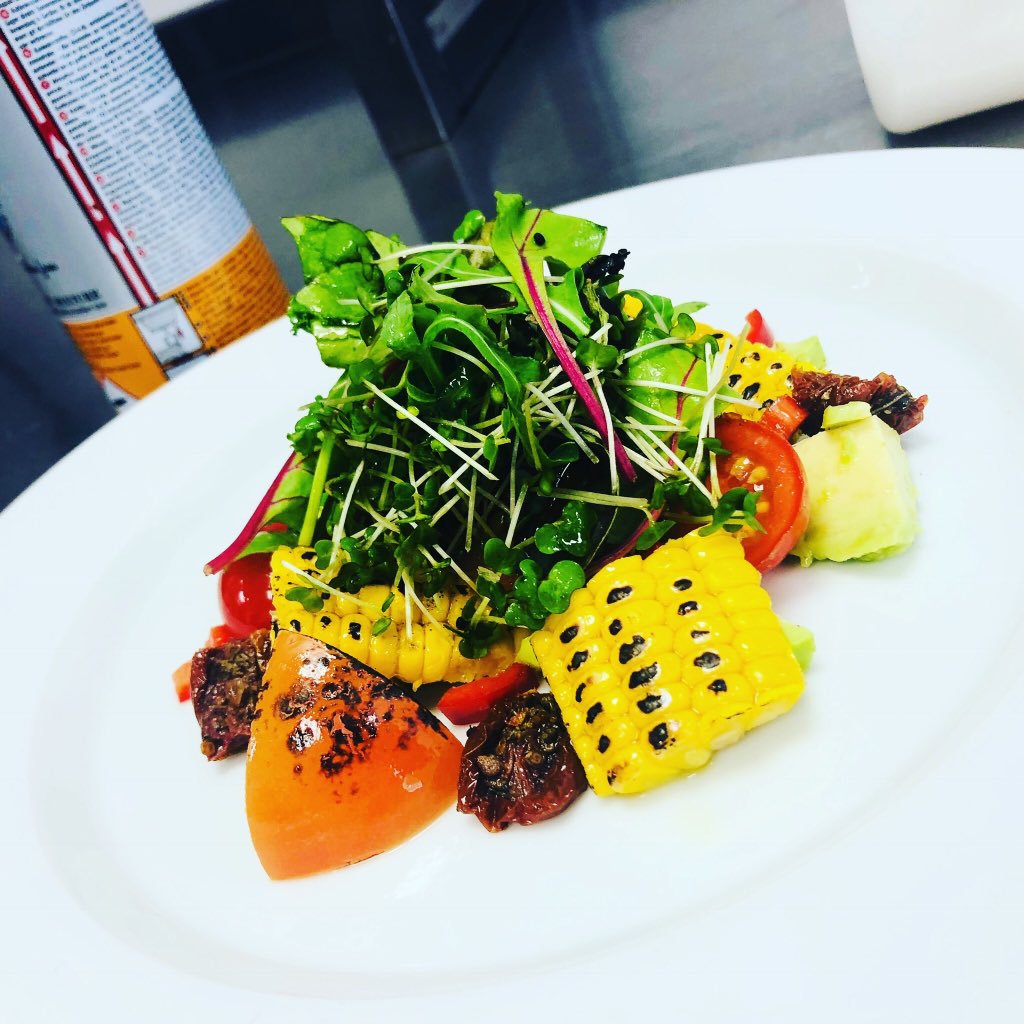 jams180's tweet photo. Pushing the boundaries of cooking with healthcare #alwaypushing #passion #foodforaperpose @CircleHealth @getwokingham @getreading @itvmeridian  #new summer menu https://t.co/4RgKeq8uJ7