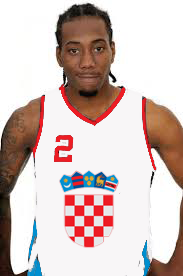 RedRattlerSA's tweet photo. BREAKING NEWS: @kawhileonard signs with Croatia.

#WorldCupFinal #kawhileonard #Spurs #SpursNation https://t.co/PMeSHTAWaQ
