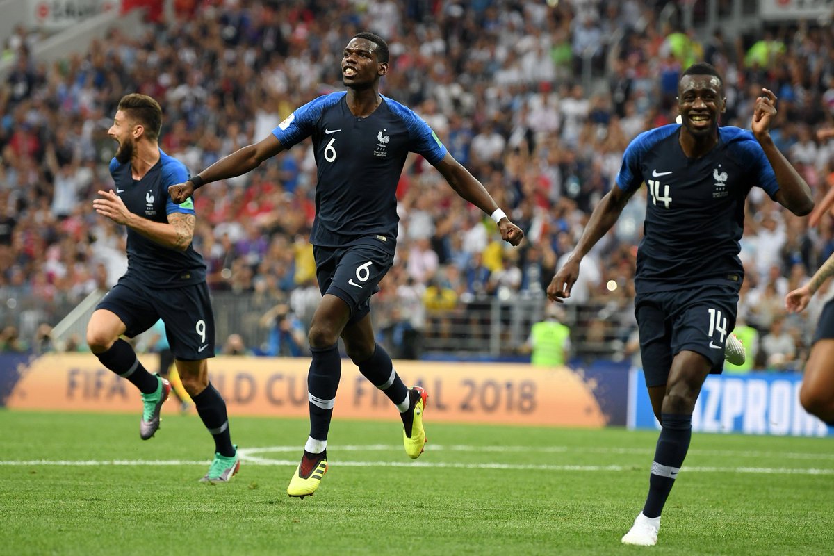 UEFAEURO's tweet photo. 🇫🇷 Congratulations to France on winning their second World Cup title! 🥇

🏆 2018
🏆 1998 https://t.co/OAPHyAhW5M