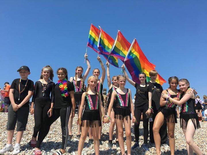 DynamixSopa's tweet photo. Fab day @PrideWorthing #DynamixSopa celebrating diversity @Worthing_Herald https://t.co/CtyMyegJbh