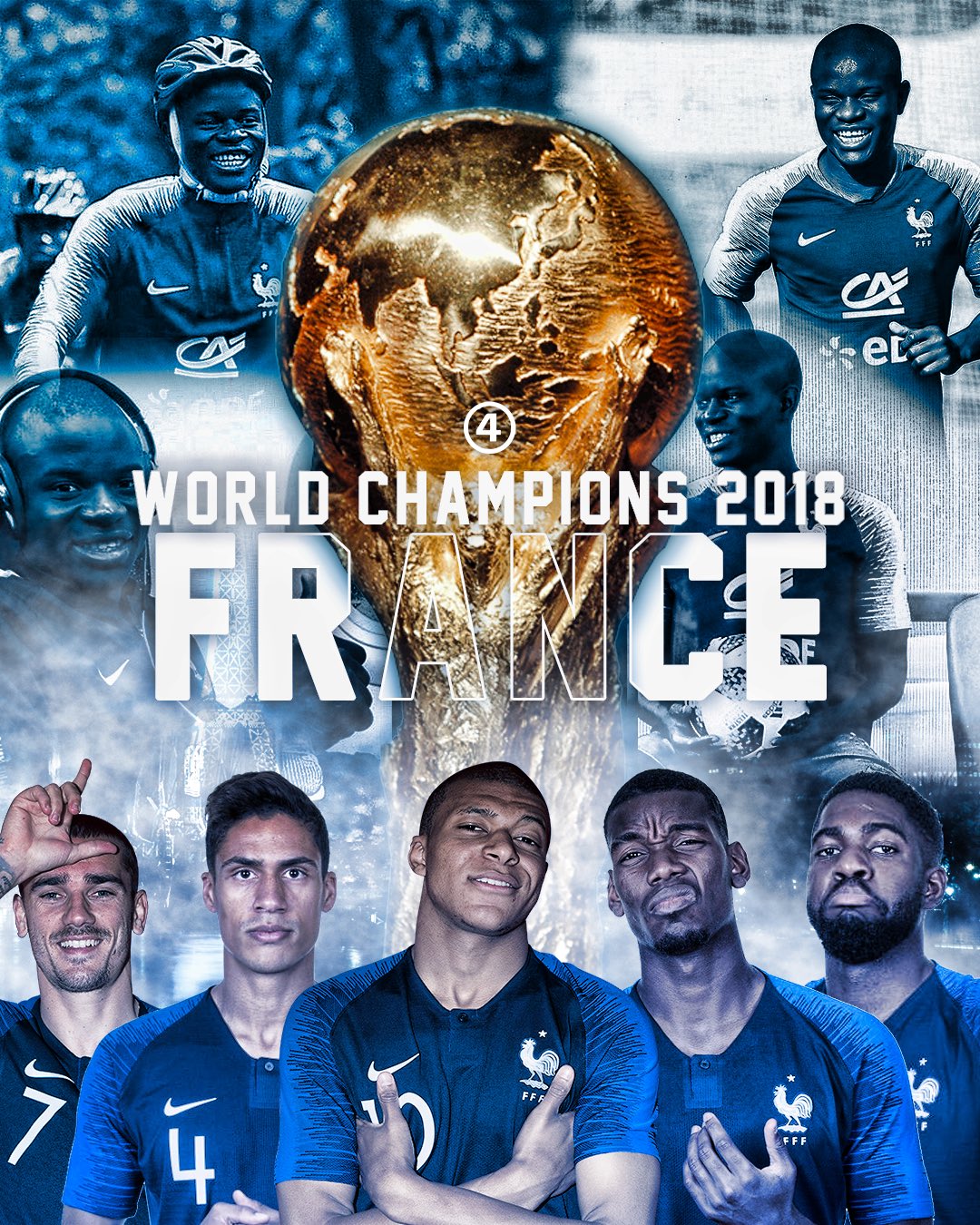 France Diplomacy🇫🇷🇪🇺 on X: WE ARE THE CHAMPIONS – OF THE WORLD!  @FrenchTeam #WorldCup  / X