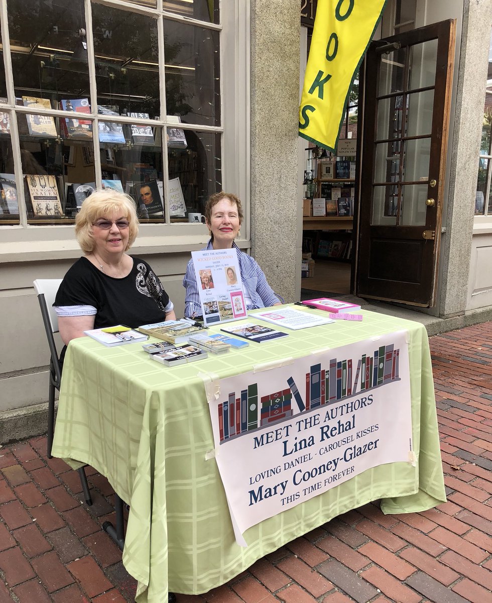 WickedBooks's tweet photo. BOOK SIGNING: Meet local authors Lina Rehal and Mary Cooney-Glazer today until 4PM. #localauthors #indiebookstore #SalemMA https://t.co/gDjiw3YnnY