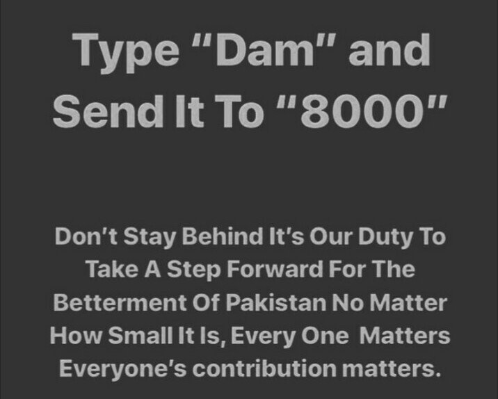 PNofficials's tweet photo. Donate Rupees 10 for Green Pakistan.
#DamsForPakistan #SundayMorning #WeNeedDams
#Pakistanination https://t.co/zlGK81npRp