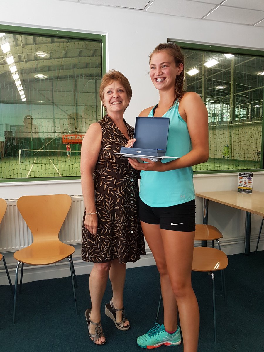 Congratulations to ITA's Grace and Chris - winners in the Road to Wimbledon County Final🎾🥇🎾#RTW #Wimbledon #nationalfinals #Ivybridgecommunitycollege