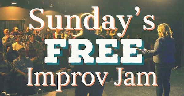 Andreaontheair's tweet photo. Wanna try out #Improv? Come on down to #PHITJam at its NEW TIME! Tonight at 6pm at @phitcomedy. BYOB. Free, Fun, Friendly, and Open to All. https://t.co/u2eyeKMbI3