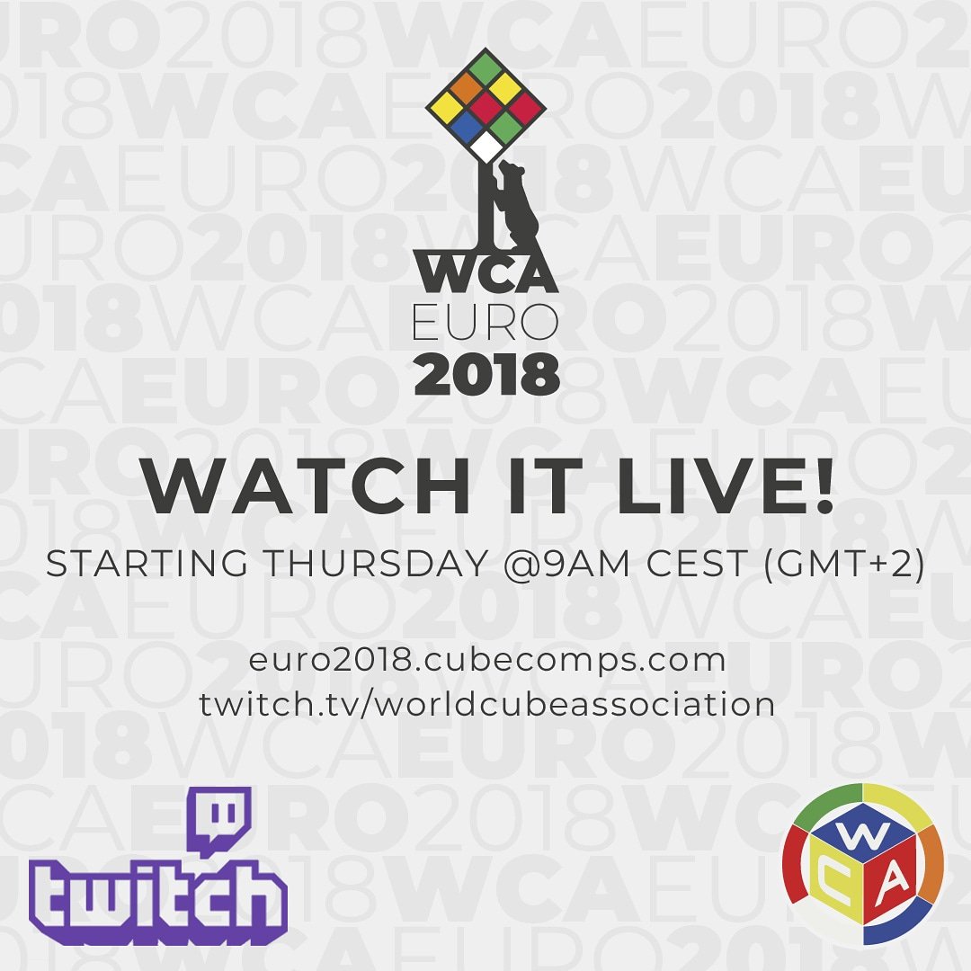 WorldCubeAssociation - Twitch