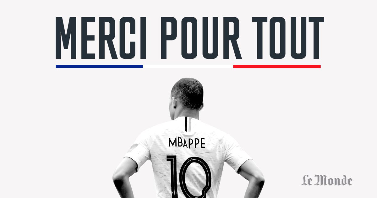 #FRACRO 

CHAMPIONS DU MONDE

MERCI POUR TOUT !

lemde.fr/2KXurY0