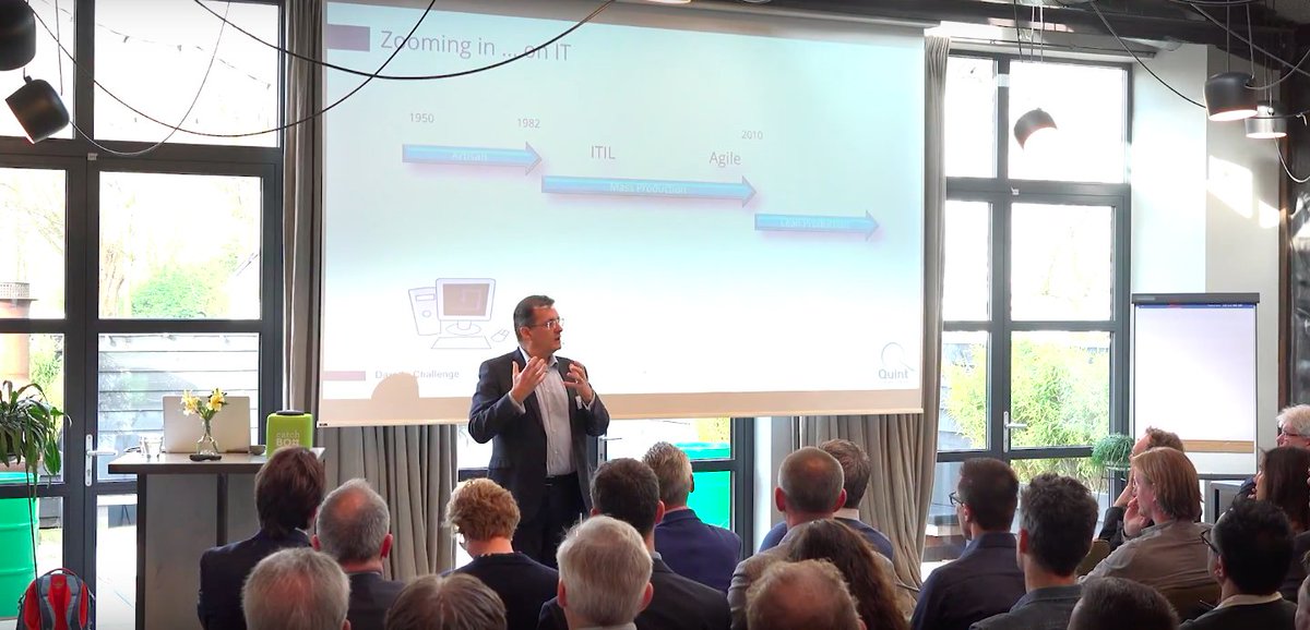 QuintAcademyNL's tweet photo. In deze video deelt Niels Loader (Quint Wellington Redwood) zijn inzichten over #Leiderschap tijdens #transformaties en de vaardigheden die nodig zijn om IT-organisaties te ontwikkelen die in staat is om continue te veranderen. https://t.co/3fMxjUKRIw https://t.co/S4xYVWi8FM