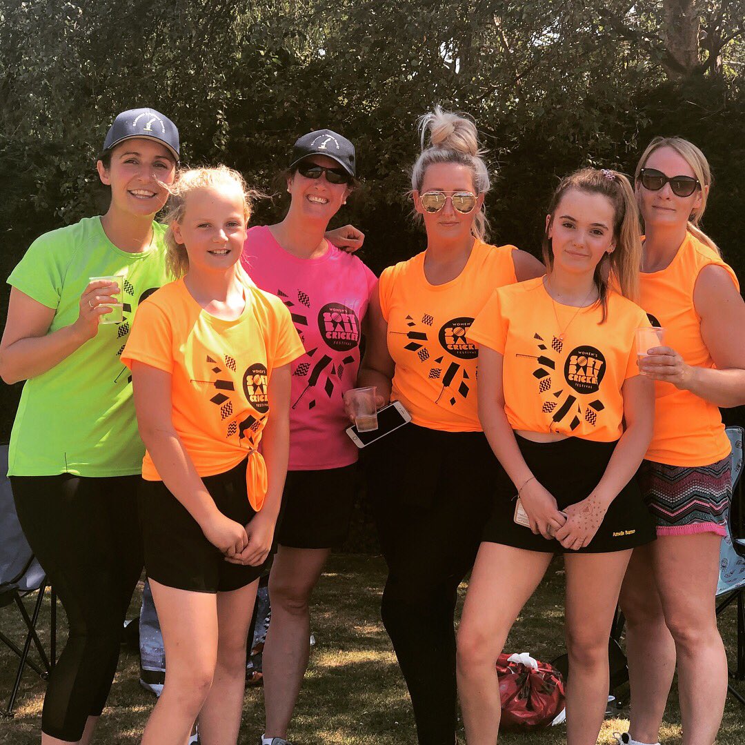 JoAllchurch's tweet photo. Women’s soft ball festival representing @TheShrimpsCC - such a good day - loved seeing my two girls playing together 🏏☀️#softballcricketsummer #expect #ThisGirlCan #showup https://t.co/chP1Q89HKw