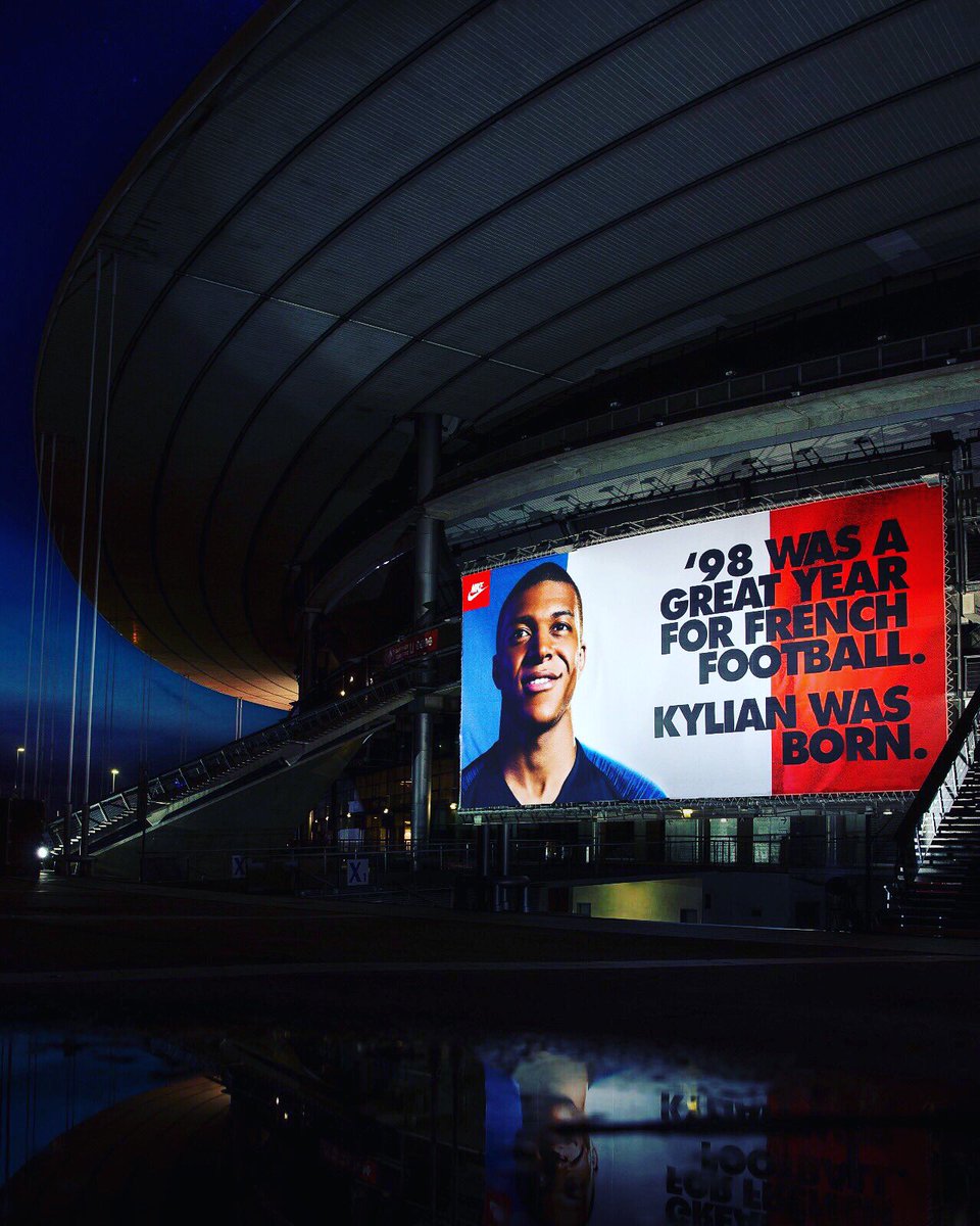 MereteBuljo's tweet photo. Dream your life
Live your dream

@KMbappe 🤴🏾💙🇫🇷

#FRACRO ⚽️⚽️⚽️⚽️ - ⚽️⚽️

#OnEstLesChampions 🏆🌟🌟
#FifaWorldCup2018 #WorldCup 
#MerciLesBleus @equipedefrance 🙏🏻
#ChampionDuMonde 
#Generation98 #Generation18 https://t.co/rNw4Tj9oB7