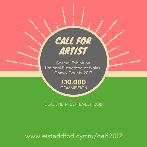 yllecelf_eng's tweet photo. Hey, you creative people who work in all kinds of media! Would you like to create the @Eisteddfod_eng special exhibition at Y Lle Celf in Llanrwst next year? We are calling for expressions of interest – see https://t.co/Pn1DzILnZv https://t.co/JGzWcQfrIY