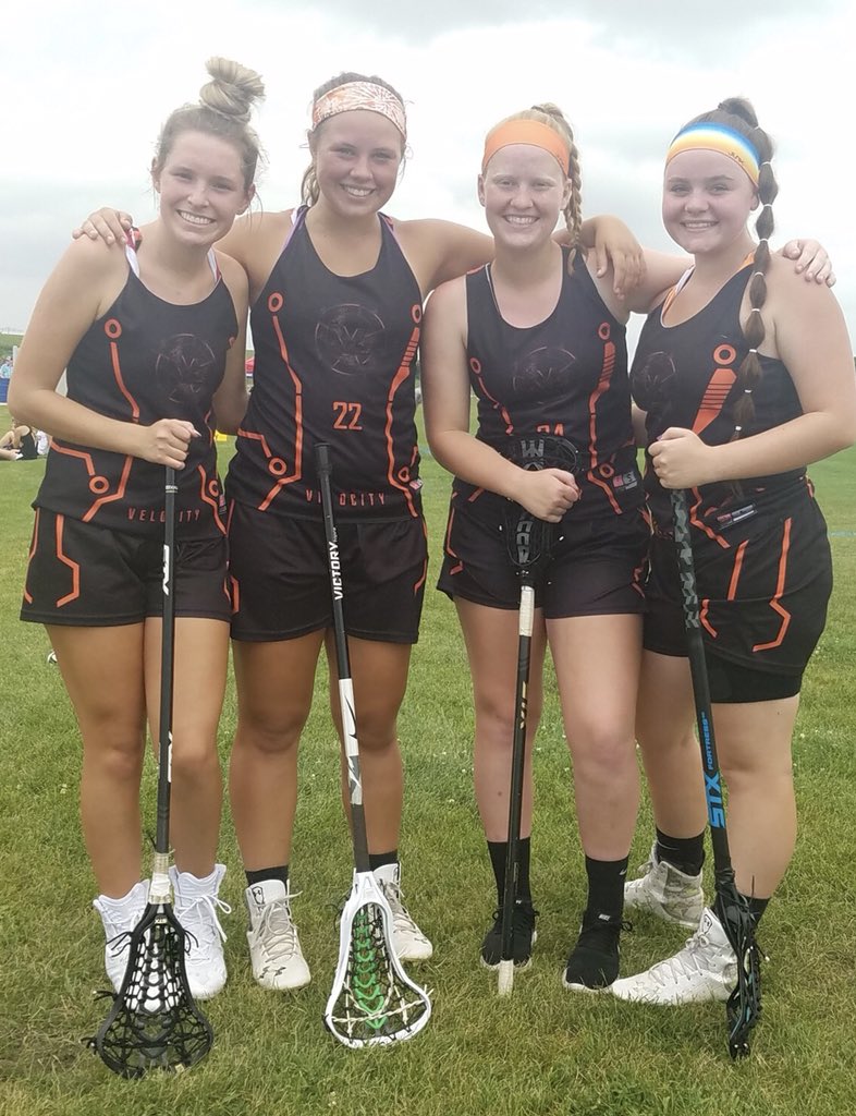 Little Miami repping in the Chicago burbs! AJ, <a href="/BReuscher/">Bodhi Reuscher</a> <a href="/BellaHoward36/">Bella Howard</a> with the Varsity at 2-1 with 1 more to play this afternoon. <a href="/TheVelocityLax/">Velocity Lacrosse</a> Elite finishing a dominating 4-0 run <a href="/SydneyKilgore34/">Sydney Kilgore</a> w 10 goals and 8 assists! Love these girls! <a href="/LittleMiami_LAX/">LittleMiami Lacrosse</a> @Panther_Tales