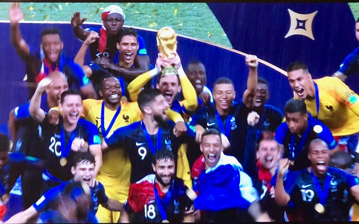 piersmorgan's tweet image. Vive la France! 🇫🇷 #worldchampions2018