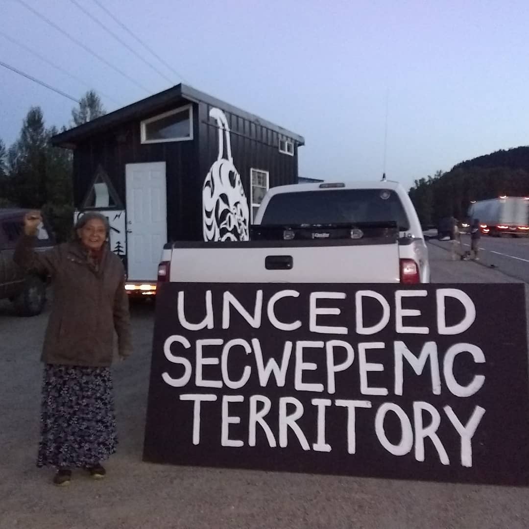 IAF__FAI's tweet photo. YES! "Secwepemc are ona move with our Tiny House Warriors. We will not be forced back to the Indian reserves, we are liberating our lands, it has begun...we will not stop until we win. Fighting Pipelines by any means necessary! #stopkm #indigenoustitle #itisallaboutlandtitle" https://t.co/7UeEWN0Q4K