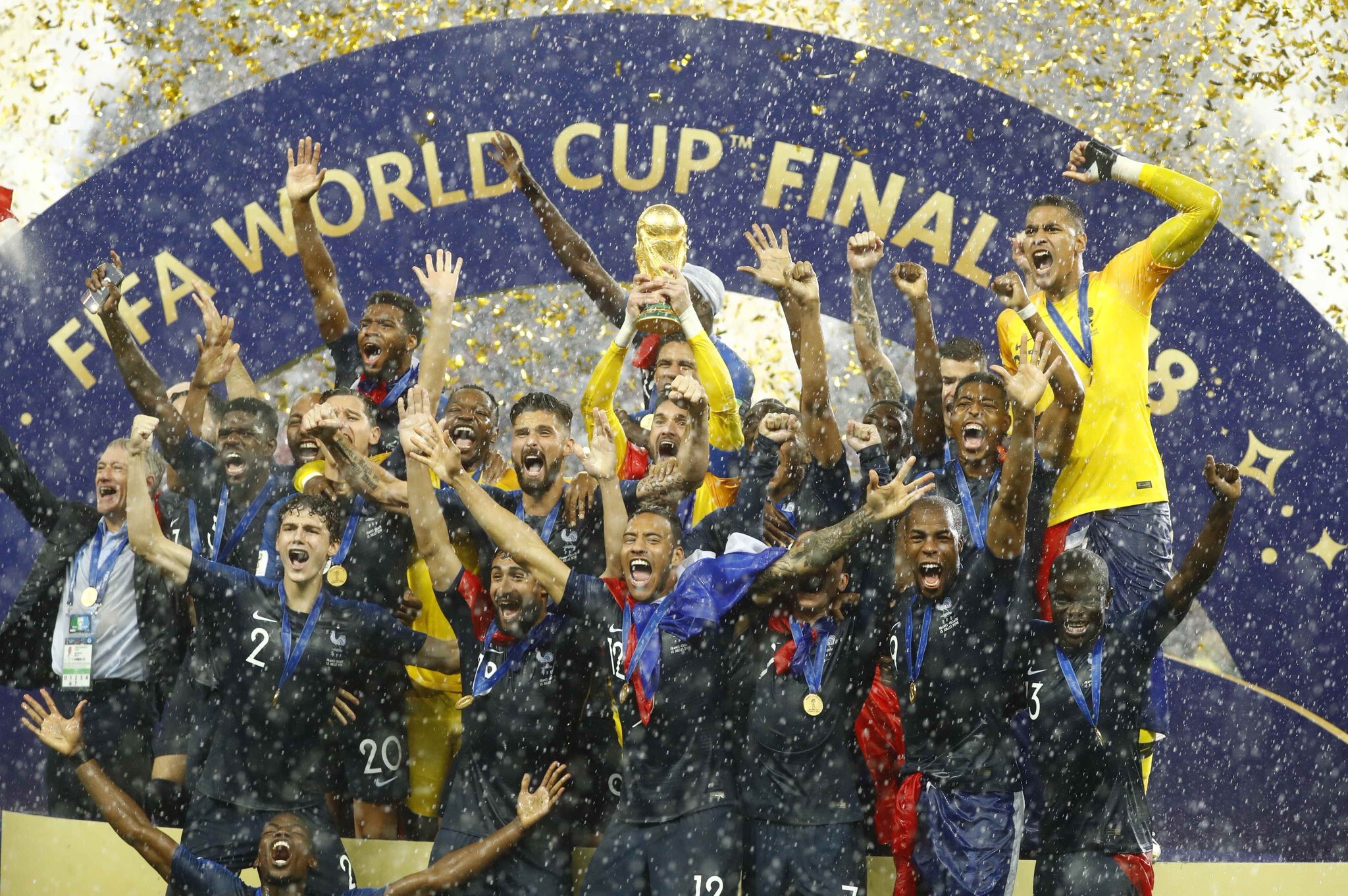 France Diplomacy🇫🇷🇪🇺 on X: WE ARE THE CHAMPIONS – OF THE WORLD!  @FrenchTeam #WorldCup  / X