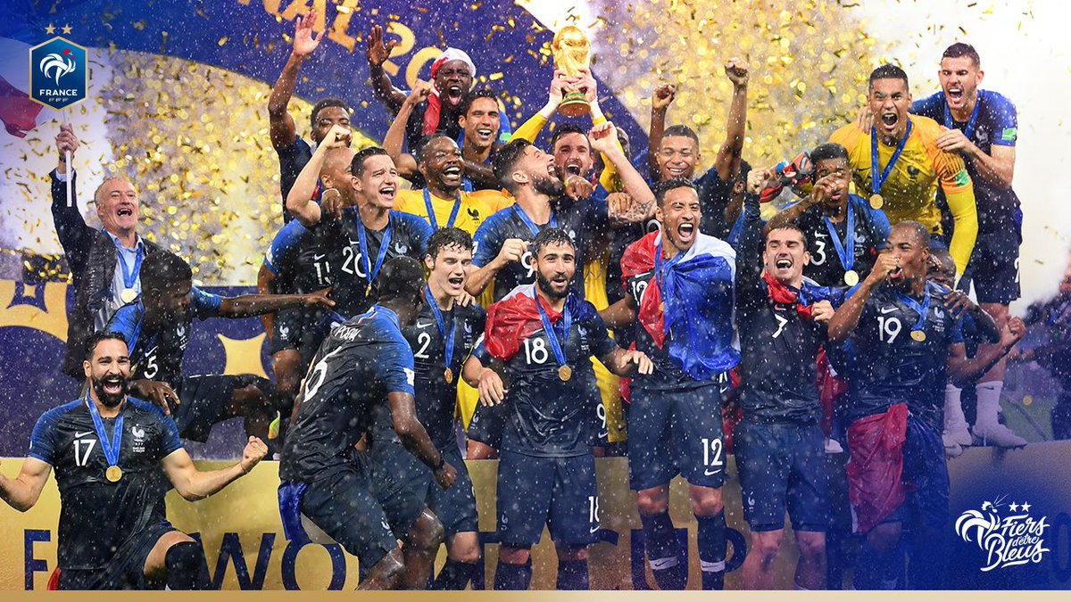 Equipe De France On Twitter Champions Du Monde Fiersdetrebleus