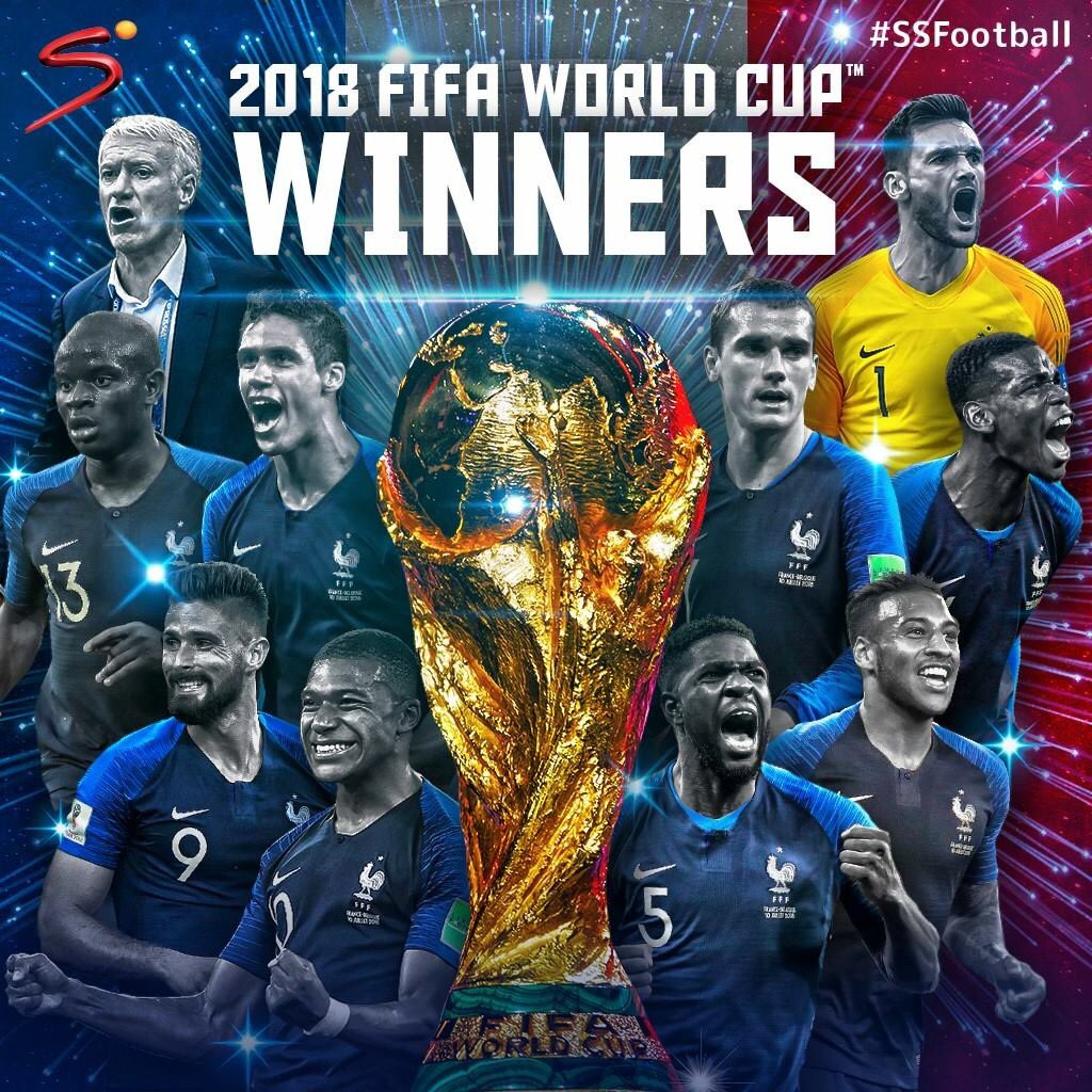 _bluefebsxp's tweet photo. We are champions! 🇫🇷🇫🇷🇫🇷🇫🇷🇫🇷🇫🇷🇫🇷🇫🇷🇫🇷🇫🇷  ขอพื้นที่ให้น้องเขาหวีดบอลและเห่อลูกหน่อยค่ะ😂 #Meowchim #ChubbyTae https://t.co/dyzm2YlOg6