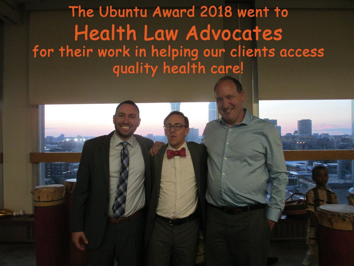 BCRHHR's tweet photo. Many thanks to this year's Ubuntu Award recipients @HLAMass for their years of dedicated hard work to make sure our clients have access to the health care they need to heal! https://t.co/adup7igjbp