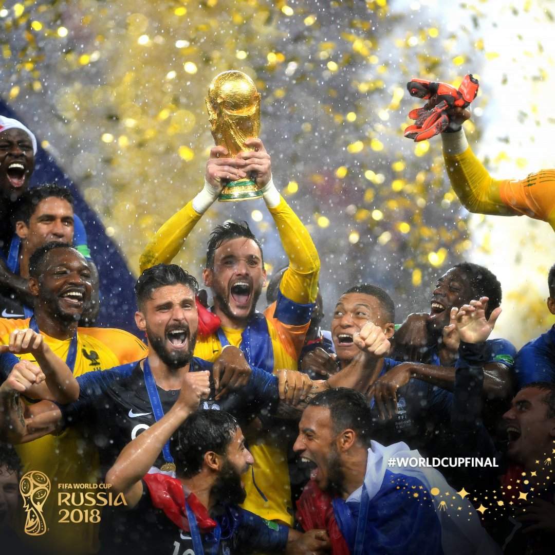 France Diplomacy🇫🇷🇪🇺 on X: WE ARE THE CHAMPIONS – OF THE WORLD!  @FrenchTeam #WorldCup  / X