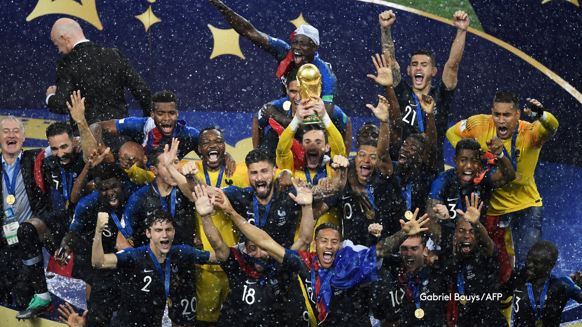 franceinfo on Twitter: "#WorldCupFinal2018 #FRACRO : l ...