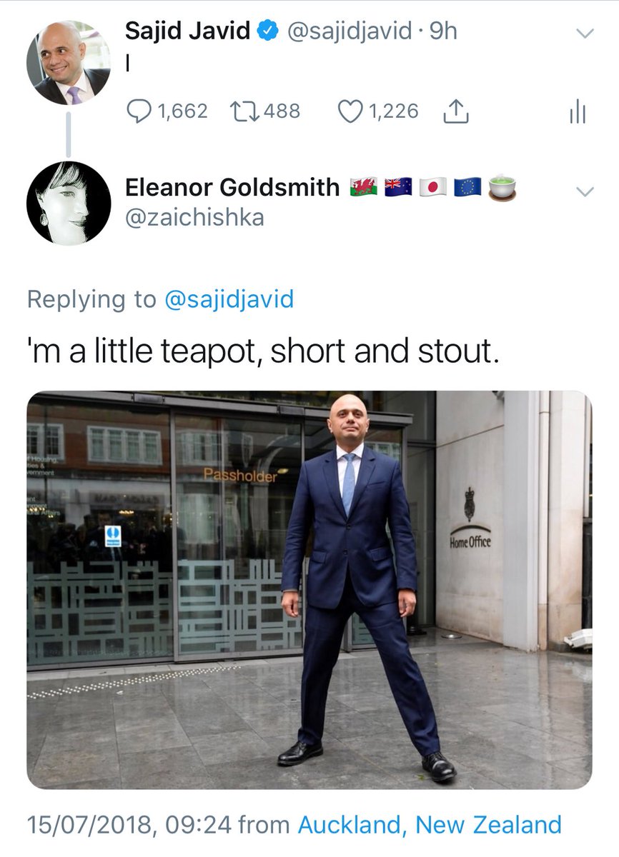 Sajid Javid tweet media