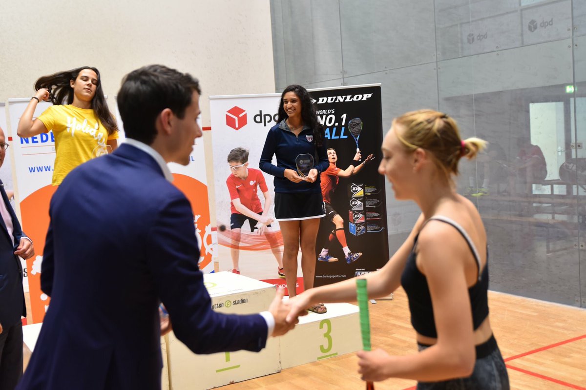 Over the moon to have won the GU17 Dutch Junior Open. Thanks to Dave Webster for coaching me out there and everyone’s support back at home. 💪🏼🕺🏆 Dreaming big 🥇  <a href="/UnqFitSolutions/">Gary Nisbet</a> <a href="/gllsf/">GLL Sport Foundation</a> <a href="/S_SR_C/">SSRC</a> <a href="/englandsr/">England Squash</a> <a href="/TeamSportsAid/">SportsAid</a> <a href="/Middxjuniors/">Middx Junior Squash</a> <a href="/salming_squash/">Salming Squash</a> <a href="/SalmingRackets/">Salming Rackets UK</a>