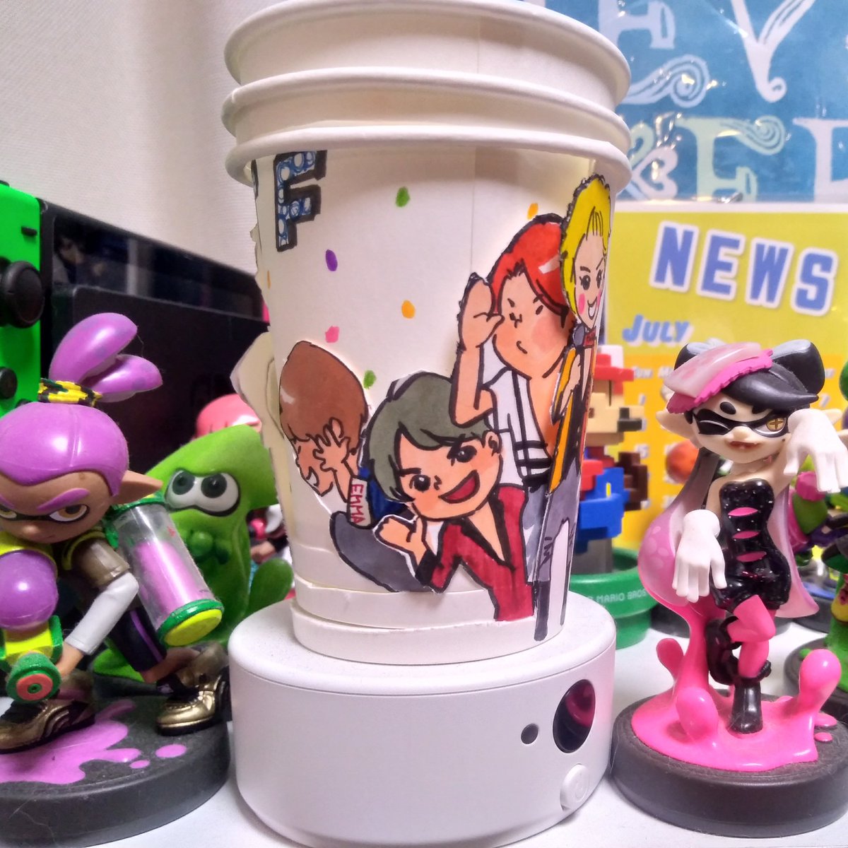 ট ইট র 武器ちゃん どん 音楽の日 でtlが盛り上がってる中ぶったぎって どうも Dtf 大好き芸人ですw私はこんな夜中にいったい何をしてるんだろう けして暇ではないのです ただ 作っててすんごい楽しかったw安定の映りたがり猫w Newsニッポン