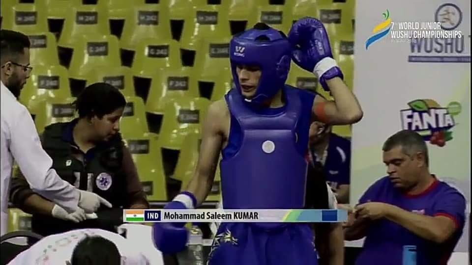 Making Country 🇮🇳 proud, wushu champion of Kashmir #SaleemKumar who is currently in Brazil for junior World Championship has made his way into final.Saleem who hails from Soibugh area of Budgam reached finals after defeating Egyptian player.
#All_The_Very_Best #Brother