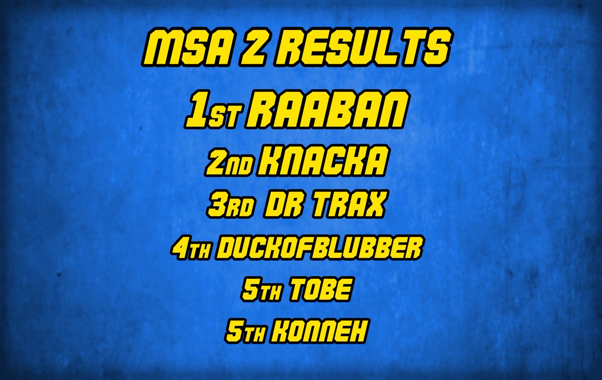 MunichSmash's tweet photo. #MSA2 reached its end and we are happy to announce that @GumiRaaban is the winner of the event :D Also congratulations to @KnackKnacka who finished in 2nd Place and DrTrax coming in at 3rd. We hope you enjoyed our tournament and we´d love to see you again! https://t.co/SSFjBbqPbP https://t.co/X2mNky39Ym