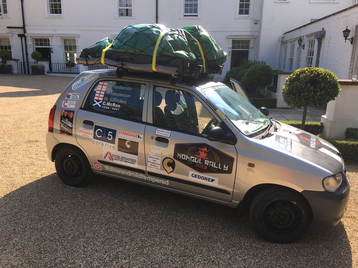 #MongolRally2018 here we come. Support the amazing team doing this for <a href="/KYCYouth/">Knights Youth Centre</a> 

justgiving.com/fundraising/ma…

<a href="/MrGeorgeClarke/">George Clarke</a>