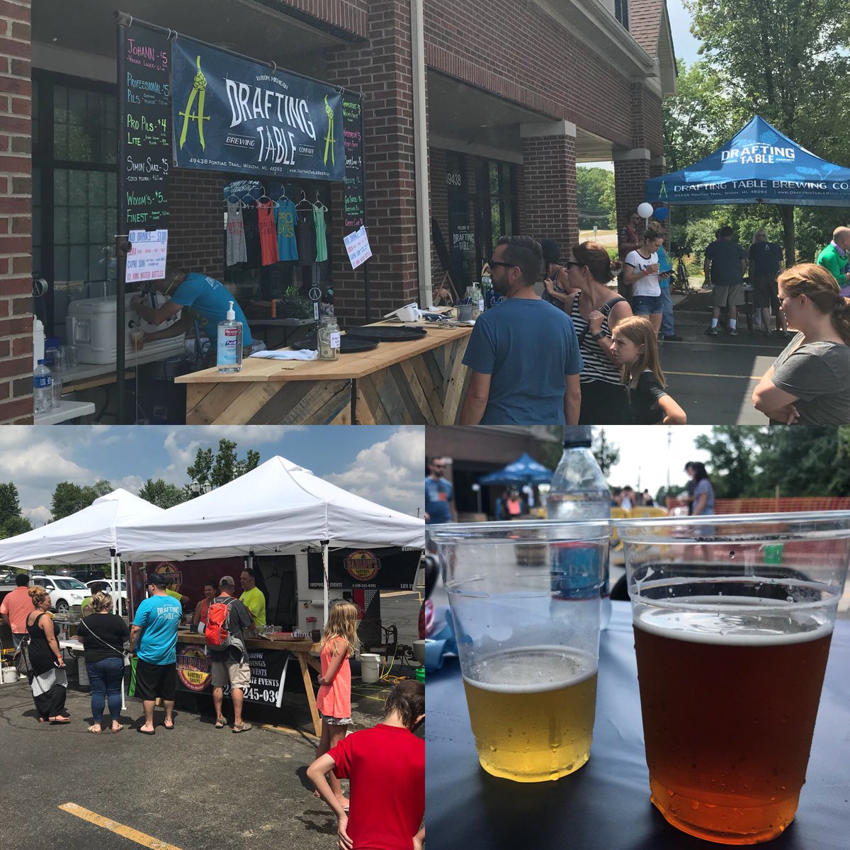 The scene at <a href="/DraftingTableBC/">Drafting Table Beer</a> #LagerFest