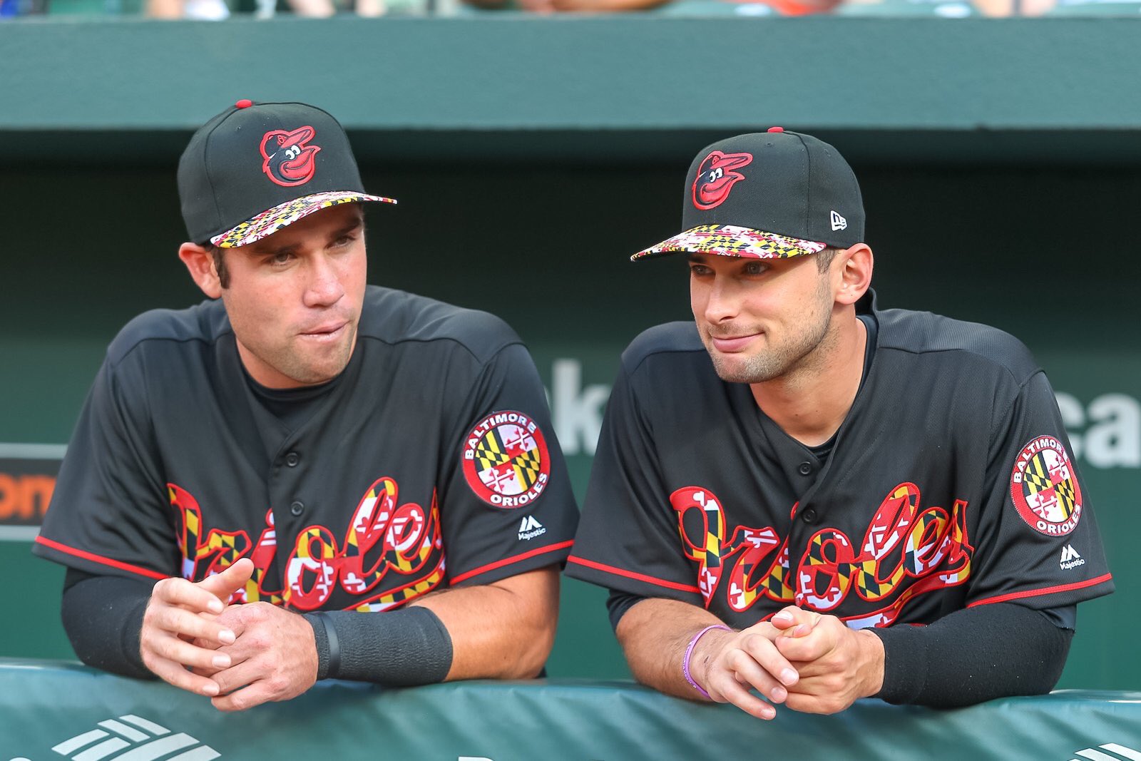 Baseball Bros on X: Orioles wore Maryland flag jerseys and hats