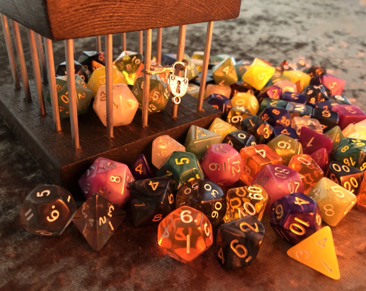 Graphicidea1's tweet image. Dice Jail for naughty dice! dndonline.co.uk
#dnd #dice #leather #rpg #design #warhammer #pathfinder #gift #etsy #bookbox #design #dragons #gifts #giftideas #giftsforher #giftsforhim #dungeons #birthday #got #handcrafted #d20 #critters #crit #game #specialgift #specialgift