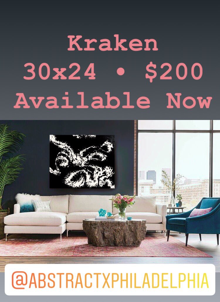AbstractxPhilly's tweet photo. Kraken • #fluidart #dirtypour #abstract #art #acrylicpainting #modernart #abstractart #abstractpainting #entrepreneur #artist #interiordesign #wallart #decor #paintings #GoodVibes #AbstractAF #contemporaryart #mixedmedia #Philadelphia #homedecor #blackandwhite #modern https://t.co/0YtdmxH6Wy