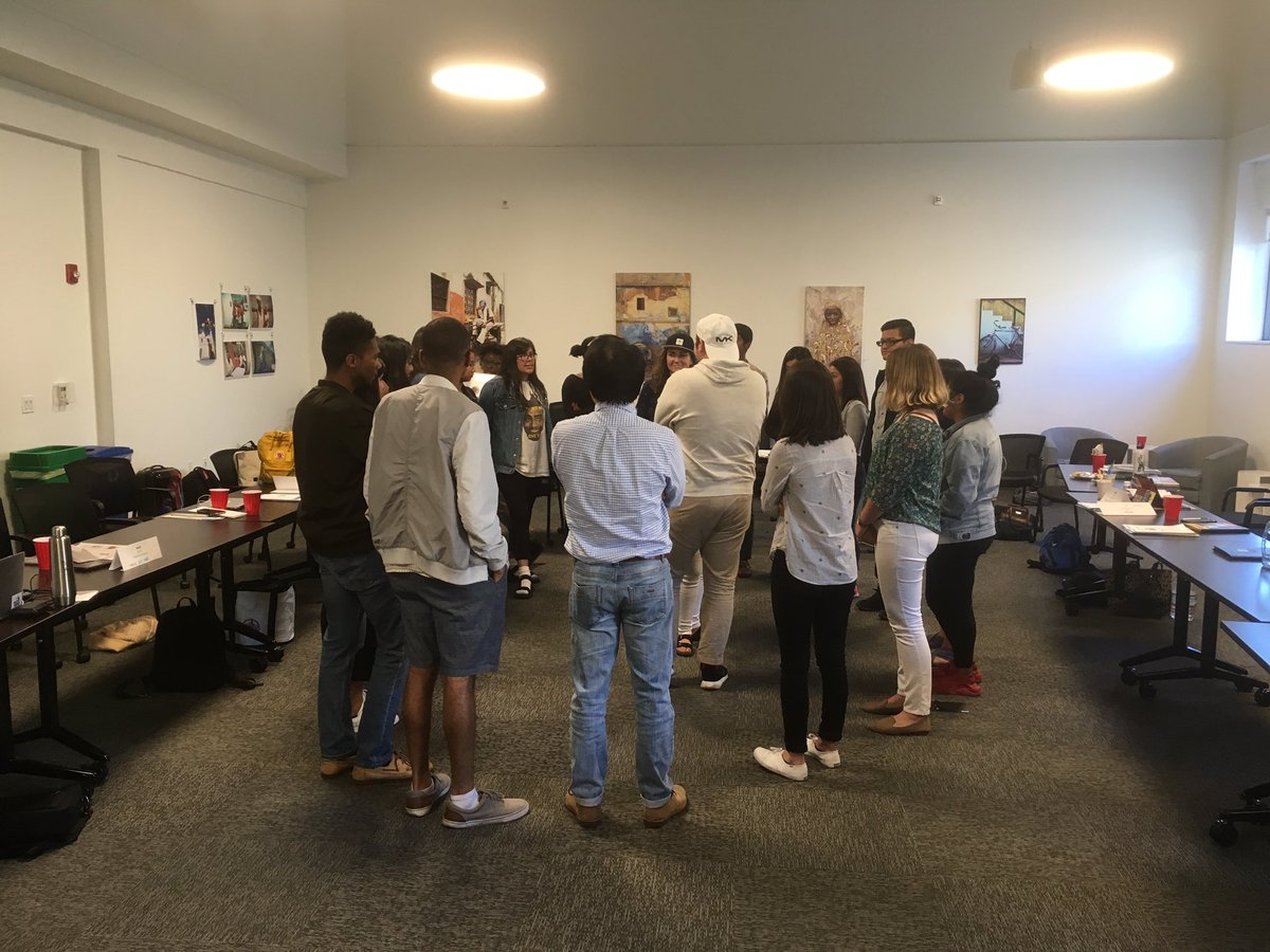 _UCSA's tweet photo. UCSA's 2018-19 Board Members are wrapping up our retreat &amp; first board meeting. Thank you @Greenlining for hosting us. #affirmationactivity https://t.co/N032plpW25