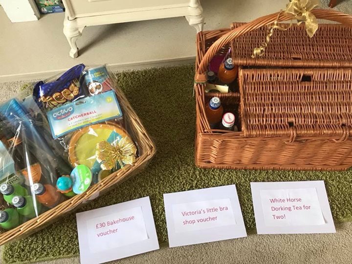 DorkingNursery's tweet photo. Only a few days left to support the FOND #summerhamper #raffle. Only Β£1 per ticket! Drawing on the 17th. Thank you to our wonderful parents, staff, community partners and sponsors! @whitehorsedorks @VictoriasLBS @dorkingbutchery @gilliangladrag @bakehousedorking https://t.co/2bAVpPB9zB