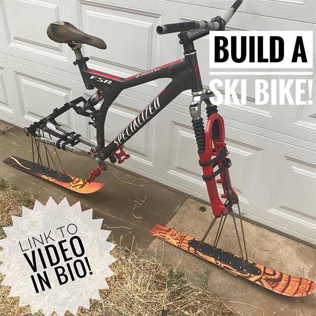Diy ski bike sale