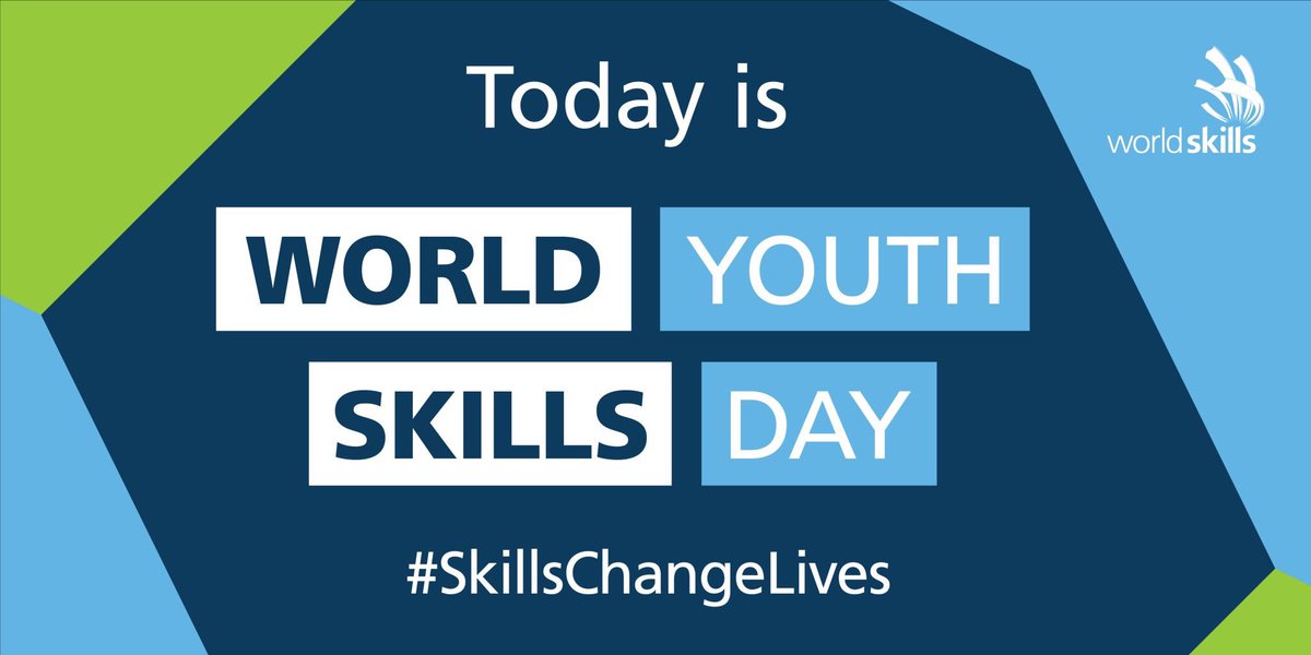 Today, we’re celebrating World Youth Skills Day! SkillsUSA believes in the power of career and technical education to change students’ lives. Use #WYSD to join WorldSkills and the United Nations, to raise awareness on the importance of youth developing skills.